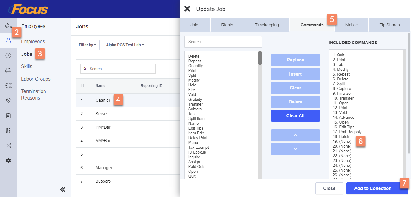 Focus Office: Add/Remove Commands (Focus) – Alpha